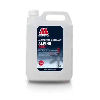 Nemrznoucí směs do chladiče Chladící kapalina Millers Oils Alpine Antifreeze - Red *5l
