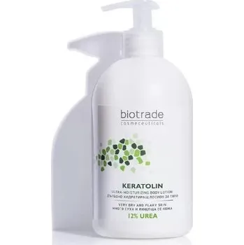 Tělové mléko Hydratační tělové mléko s 12% ureou Keratolin Biotrade 400ml