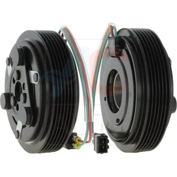 Kompresor klimatizace Elektromagnetická spojka, kompresor klimatizace Q-SPARES AC-06SD65