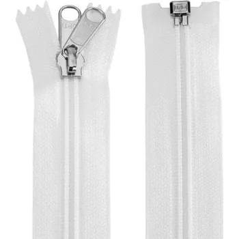 Stan Stanový zip Coats barva bílá délka 210 cm