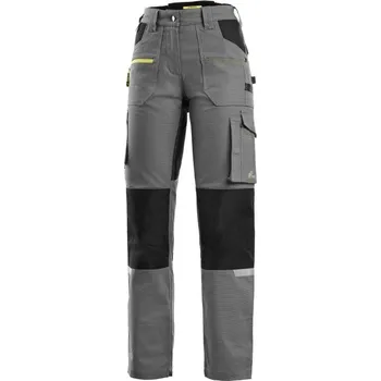 montérky CXS Kalhoty STRETCH, dámské, šedo - černé, vel. 44