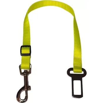 Vodítko pro psa Palkar bezpečnostní pás do auta pro malé psy 50 cm x 16 mm neonová