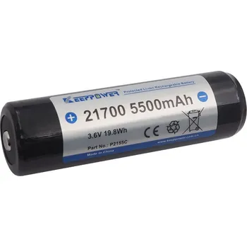 Článková baterie Keeppower 21700 5500 mAh (Li-Ion)