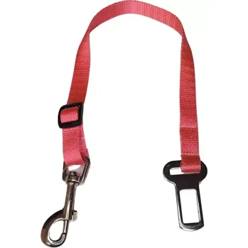 Vodítko pro psa Palkar bezpečnostní pás do auta pro malé psy 50 cm x 16 mm růžová