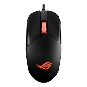 Myš Asus ROG Strix Impact III/Herní/Optická/Pro praváky/12 000 DPI/Drátová USB/Černá