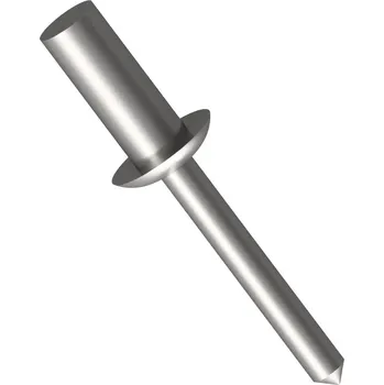 Nýt Trhací nýt s plochou hlavou těsnící DIN 7337 A Al/St pr.4,0x8