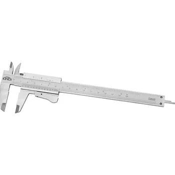 Posuvné měřítko Kinex 6000-4 | Posuvné měřítko s hloubkoměrem INOX, přesnost 0,05 mm + inch, 150 mm
