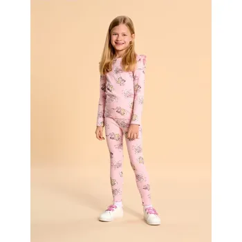 Dívčí oblečení Sinsay - Legíny The Smurfs - pastelová růžová - 880CI-03X - 880CI-03X-104