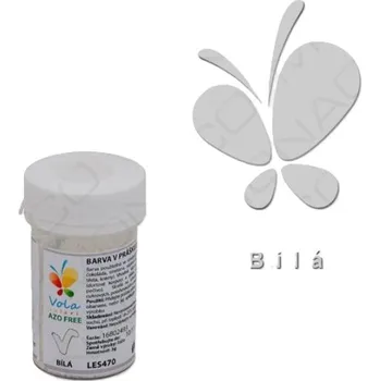 Přisada na vaření a pečení Vola Colori Prachová barva do čokolády - bílá