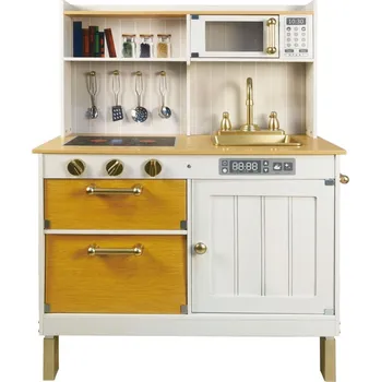 Dětská kuchyňka Dětská kuchyňka LITLLE CHEF- Hnědá