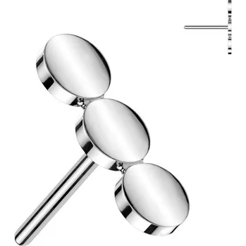 Piercing Šperky4U Ozdobná část k PUSH IN piercingu TITAN - TIT1512