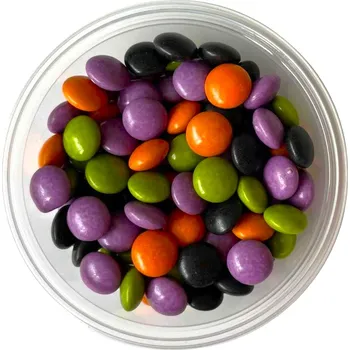 Čokoláda Čokoládové dražé Halloween mix