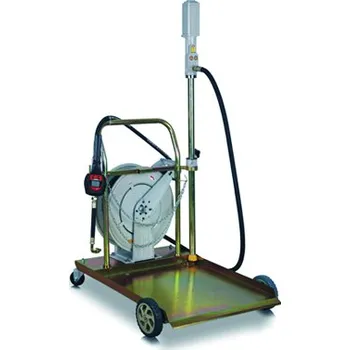 Olejová vana Pojízdná olejová výdejní souprava pro sudy 180 – 200 kg s bubnem - Ferdus 25.41