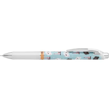 Gelové pero EnerGel Kawai Kitsune Pentel BLN75KW37-C