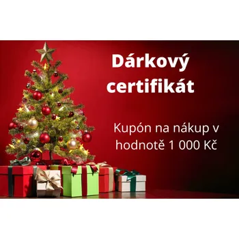 Dárkový potravinový koš Dárkový poukaz - nákup v hodnotě 1 000 Kč