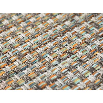 Koberec Balta Nature Rainbow 8227 Pelican 48 venkovní koberec šíře 4m, hnědá 1 m²