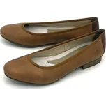 Dámská kožená balerína 51994-24 Rieker hnědá Barva: braun, Velikost: 42
