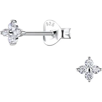 Náušnice Stříbrné náušnice BLOSSOM Ag 925/1000