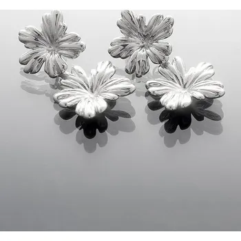 Náušnice Prosperk Náušnice dvojité kytičky