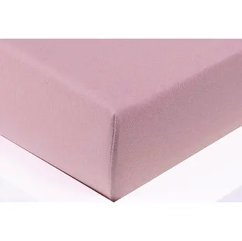 Prostěradlo XPOSE® Jersey prostěradlo Exclusive - levandulové 200x200 cm, Jersey + Prodloužená možnost vrácení zboží do 50 dnů