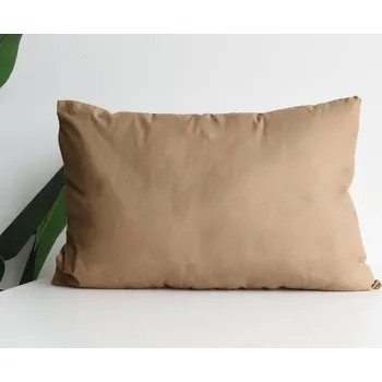 Bytový textil XPOSE® Bavlněný povlak na polštář MICHAELA DUO - hnědý/béžový 50x60 cm, Bavlna + Prodloužená možnost vrácení zboží do 50 dnů