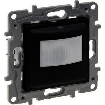 vypínač Legrand Niloé Step pohybové čidlo 2vodičové černé 863548A