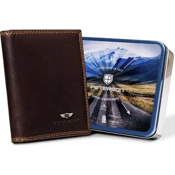 Peněženka Kožená pánská peněženka Peterson PTN WL