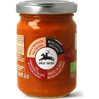 Červené pesto ze sušených rajčat BIO 130 g