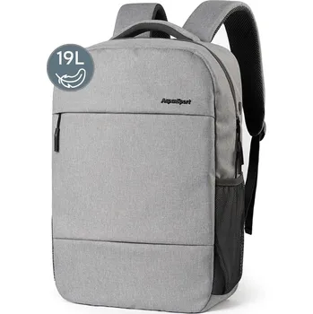 Batoh AspenSport Backpack 19 L Light Grey šedá