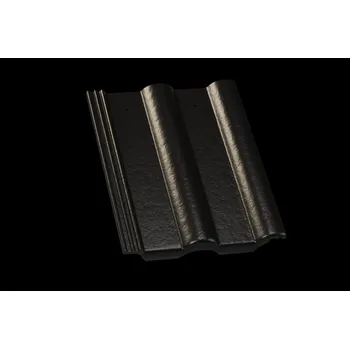 betonová krytina KM BETA - BRILIANT - základní - černá