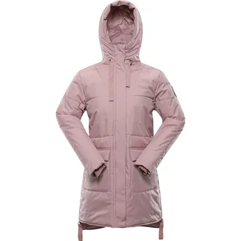 Dámský kabát Dámský zimní kabát nax s membránou NAX KAWERA pale mauve Velikost: M