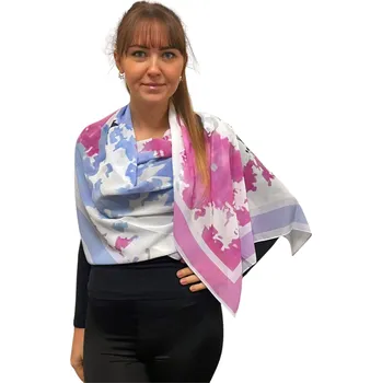 Šátek Dámský šátek 90 x 175 cm Barevný svět 23-05 růžový