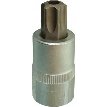 Zástrčná hlavice TORX 1/2", s otvorem, různé velikosti - JONNESWAY, Velikost: T25