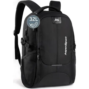 Sportovní batoh Batoh AspenSport Backpack 32 L Black černá