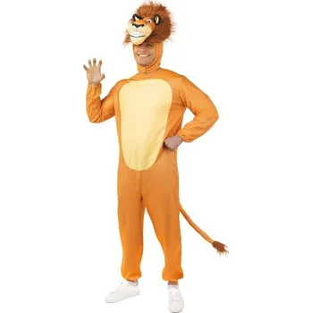 Karnevalový kostým Funiglobal - Kostým Madagaskar Alex lva pro muže - L-XL