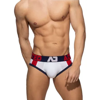 Pánské erotické prádlo Slipy Addicted AD1244 Sports Padded Brief bílé S, pánské bavlněné slipy