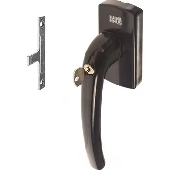 Příslušenství k oknu WINKHAUS ASG-A klika zamyk. pravá hnědá