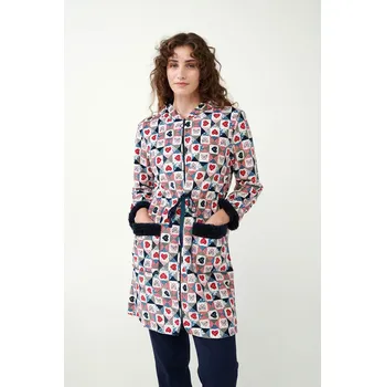 Dámský župan Vamp Dámský župan s potiskem 19507
