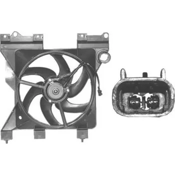 Chladič motoru Větrák, chlazení motoru VAN WEZEL 0956746