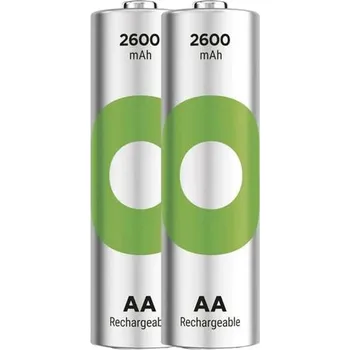 Článková baterie Baterie AA (R6) nabíjecí 1,2V/2600mAh GP Recyko 2ks