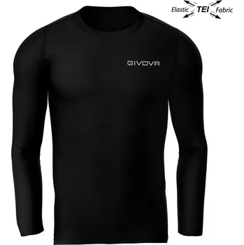 Chlapecké tričko Funkční triko Givova Corpus 3 Maglia Elastica Black XL