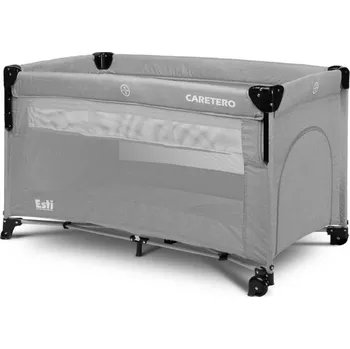 Dětská postýlka Cestovní postýlka Caretero ESTI grey