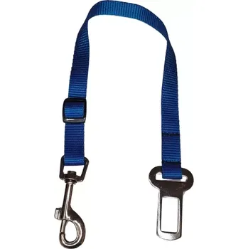 Vodítko pro psa Palkar bezpečnostní pás do auta pro malé psy 50 cm x 16 mm modrá
