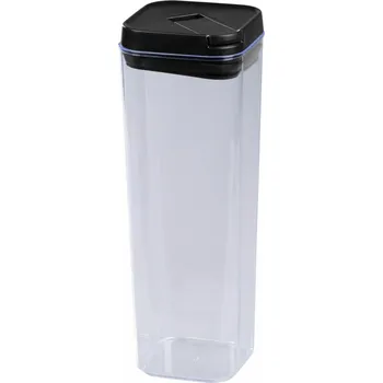 Dóza na potraviny MagicHome dóza so silikónovým tesnením, stohovaica, 2100ml, 106x106x300 mm