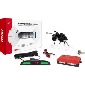 Parkovací asistent Parkovací asistent LED COB se 4 senzory bílý