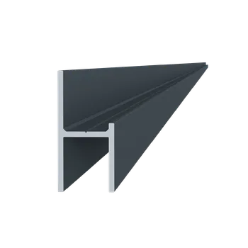 Plot Hliníkový UT profil 20,5x44x6000 mm, s povrchovou úpravou, práškové lakování se strukturou RAL7016