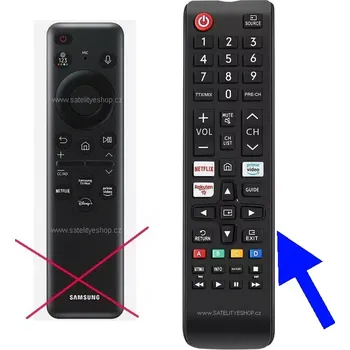 Samsung BN59-01432J náhradní tlačítkový dálkový ovladač