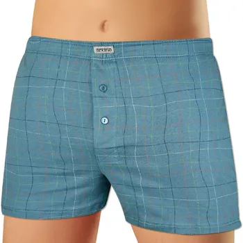 Trenýrky Andrie PS 5857 světle modré pánské trenýrky Barva: modrá světlá, Velikost: XL