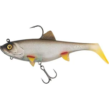 Umělá nástraha Fox Rage Gumová Nástraha Replicant Wobble Silver Ghost - 18 cm 80 g