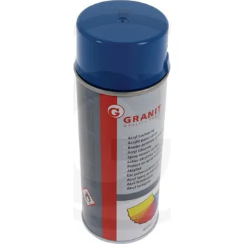 Autolak Akrylový lak ve spreji 400 ml | odstíny dle značek techniky Rabe modrá
